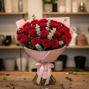 Buchet 23 Trandafiri Focul Pasiunii