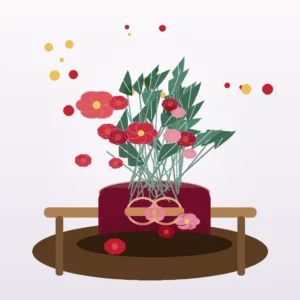 Cutie Ziua Îndrăgostiților Sărut de Catifea cu Amaryllis și Trandafiri - imagine 4