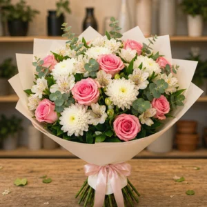 Buchet Flori de Lux Emerald Statement cu Anthurium și Orhidee - imagine 1