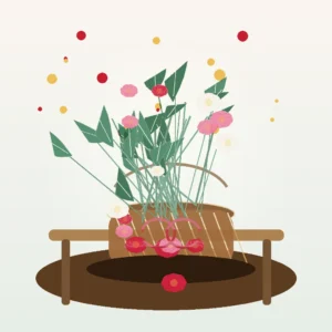 Coș Valentine Sweet Confession cu Trandafiri și Alstroemeria - imagine 4