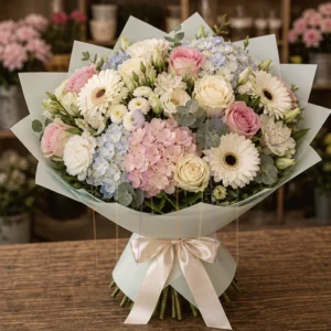 Buchet Flori Uscate Siena - imagine 1