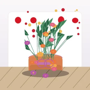 Cutie Flori Deosebite Apus Exotic cu Strelitzia și Orhidee Mokara - imagine 3