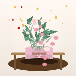 Cutie Valentine Pink Champagne cu Trandafiri Roz și Ranunculus - imagine 4