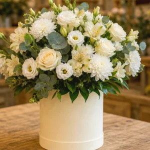 Cutie Flori Online București Nude Rose cu Cymbidium - imagine 4
