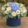 Buchet Online Blue Whisper cu Delphinium și Lisianthus - imagine 1