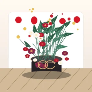 Aranjament Valentine Ruby Clouds cu Orhidee Cymbidium și Trandafiri - imagine 3