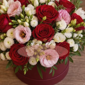 Aranjament Flori Nemuritoare Rose Gold - imagine 4