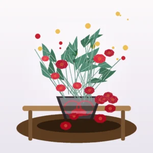 Buchet Valentine Infinite Red cu 31 Trandafiri și Eucalipt - imagine 4
