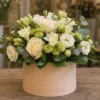 Buchet Flori de Lux Editorial Nude cu Anthurium Blush și Cale - imagine 1