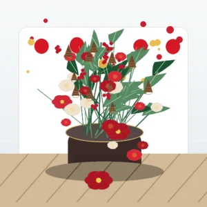 Aranjament de Crăciun Luxury Grand cu Amaryllis și Brad - imagine 3