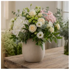 Livrare aranjamente florale pentru decorarea locuintei lux natural pentru living - poza 3