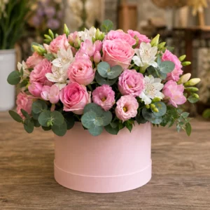 Aranjament La Domiciliu Tea Rose - imagine 2