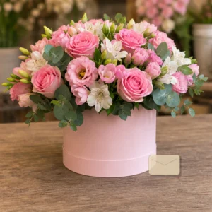 Aranjament La Domiciliu Tea Rose - imagine 3