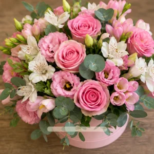 Aranjament La Domiciliu Tea Rose - imagine 4