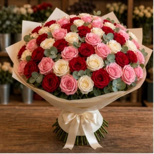 Buchet Acasa Rose Harmony - imagine 1