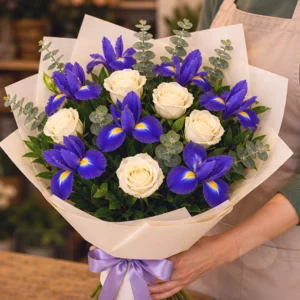 Buchet cu Livrare Violet Trail - imagine 2