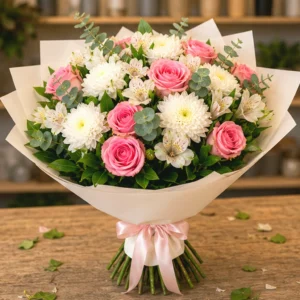 Buchet Domiciliu Green Serenity - imagine 3