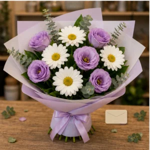 Buchet Domiciliu Lavender Whisper - imagine 3