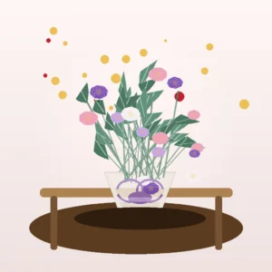 Buchet Dragobete Lila cu Iriși și Lisianthus - imagine 4