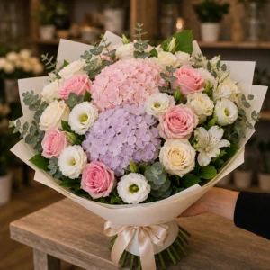 Buchet flori deosebite royal mix - poza 2
