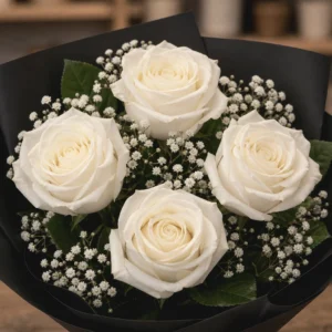 Buchet Funerar Ivory Respect - imagine 1