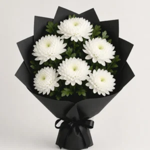 Buchet Funerar Ivory Respect - imagine 3