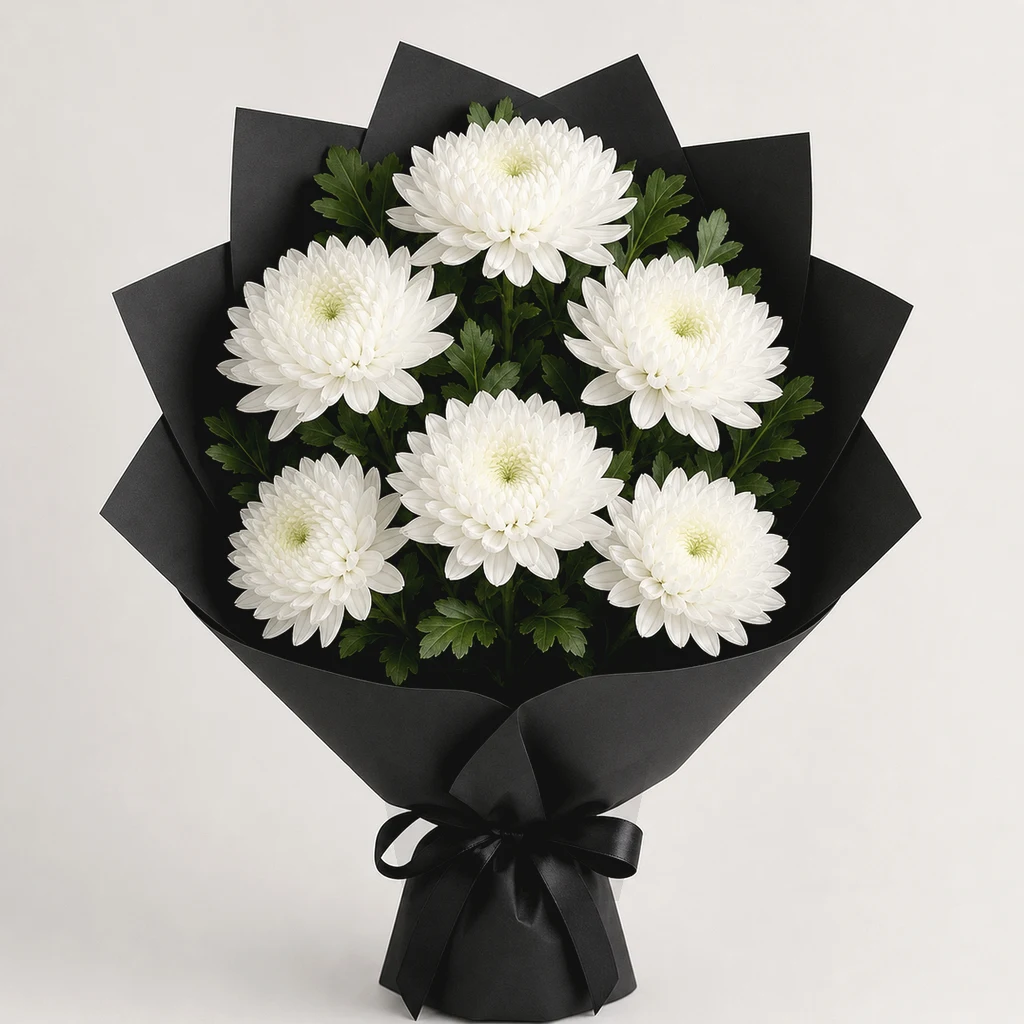 Buchet Funerar Ivory Respect - imagine 3