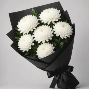 Buchet Funerar Ivory Respect - imagine 4