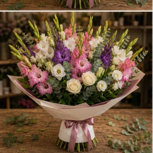 Buchet gladiole premium mixt ceremonie - poza 3