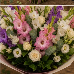 Buchet gladiole premium mixt ceremonie - poza 4