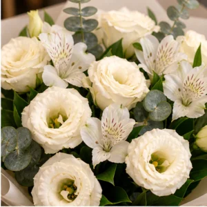Buchet Ivory Soft Day - imagine 2