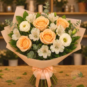 Buchet la Domiciliu Amber Welcome - imagine 3