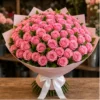 Buchet La Usa Roz Delicat - imagine 1