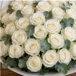 Buchet Livrare Domiciliu Ivory Calm - imagine 4