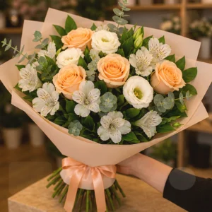 Buchet Livrare Mocha Halo - imagine 2
