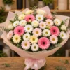 Buchet Livrat Acasa Peach Halo - imagine 1