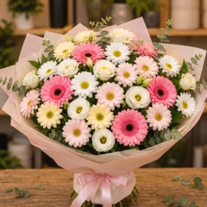 Buchet Livrat Acasa Peach Halo - imagine 1
