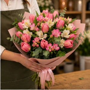 Buchet Meadow Blush - imagine 2
