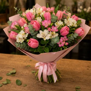 Buchet Meadow Blush - imagine 3