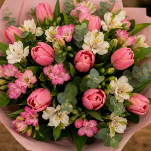 Buchet Meadow Blush - imagine 4