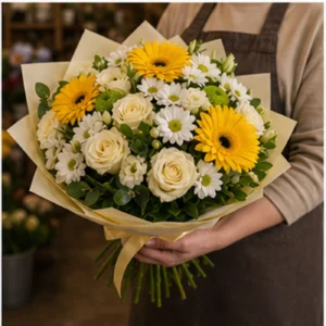 Buchet Personalizat galben luminos - poza 2