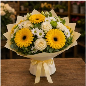 Buchet Personalizat galben luminos - poza 3