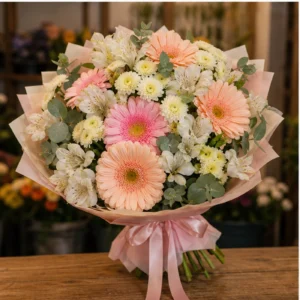 Buchet Personalizat pastel pentru aniversare - poza 3