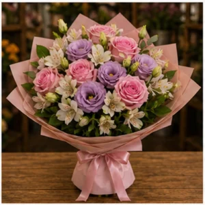 Buchet Personalizat romantic premium - poza 3