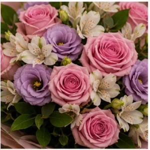 Buchet Personalizat romantic premium - poza 4