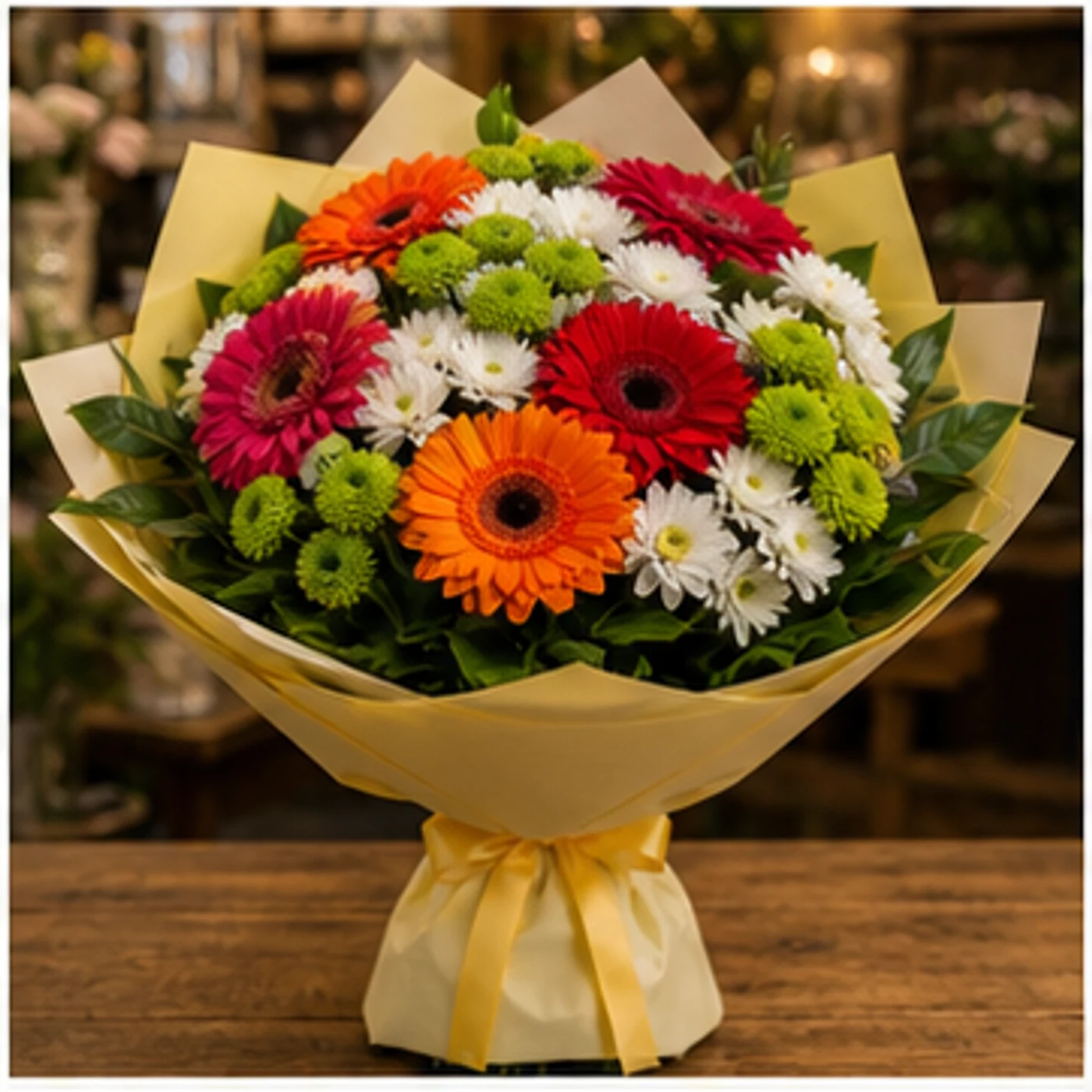 Buchet Personalizat vesel multicolor - poza 1