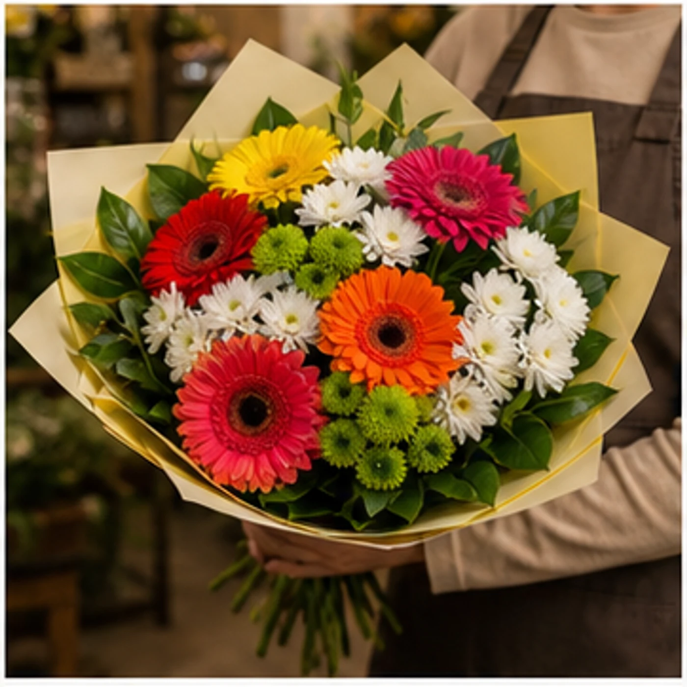 Buchet Personalizat vesel multicolor - poza 2