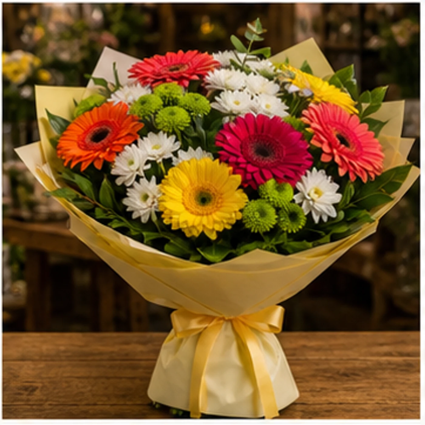 Buchet Personalizat vesel multicolor - poza 3