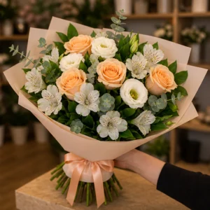 Buchet Piersica Garden Mix - imagine 2