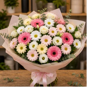 Buchet Pragul Casei Coral Joy - imagine 1